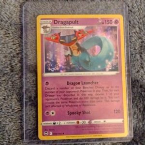 POKEMON 2022 Dragapult#089 Holographic RARE card.